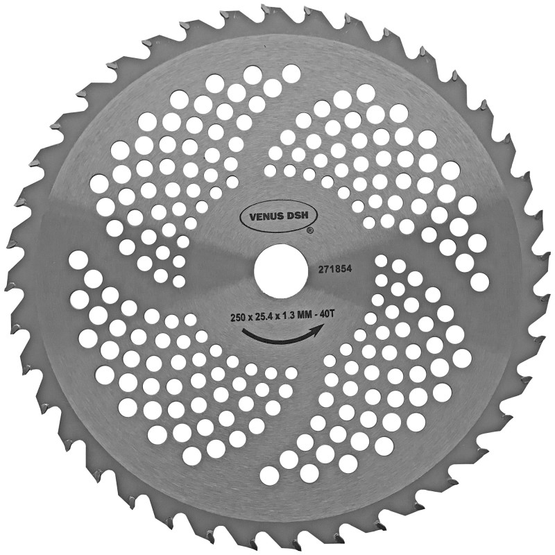 DISC COSIRE PENTRU MOTOCOASA TCT 250X25.4X1.3 MM - 40T